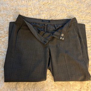 Gray-and-Black Liverpool Slacks, Size 14W
